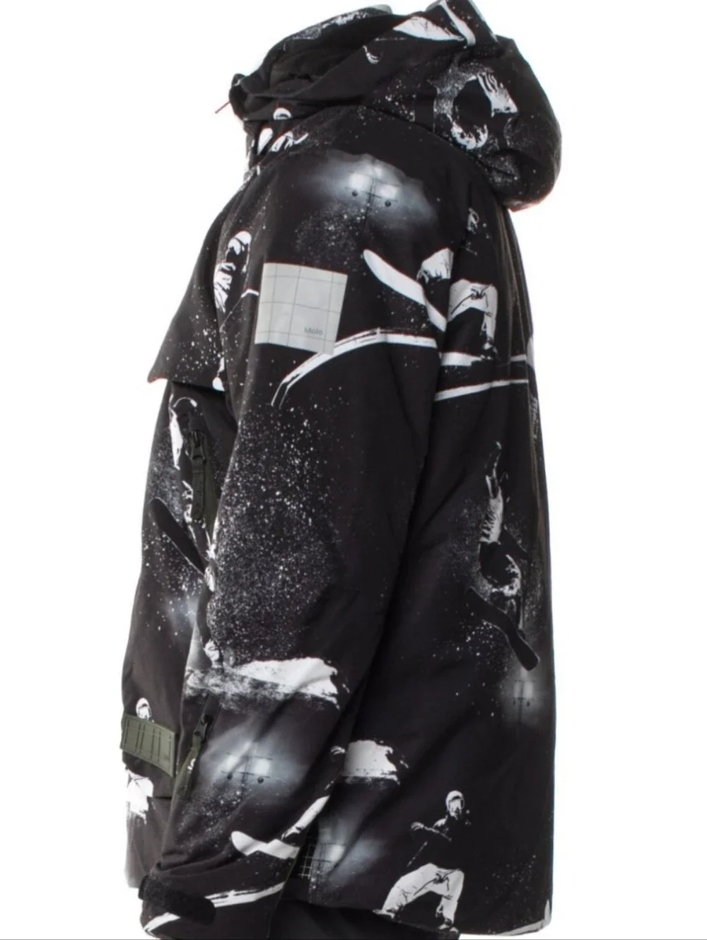 Molo Boys 146/US XL Alpine 360 By Night Hooded Winter Ski Snow Coast Jacket